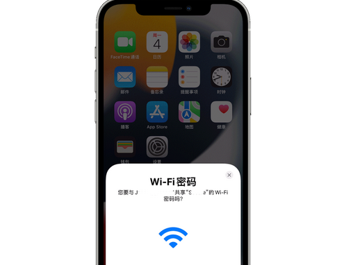 芙蓉苹果15维修店分享iPhone15如何共享Wi-Fi密码 